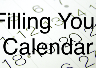 Filling Your Calendar