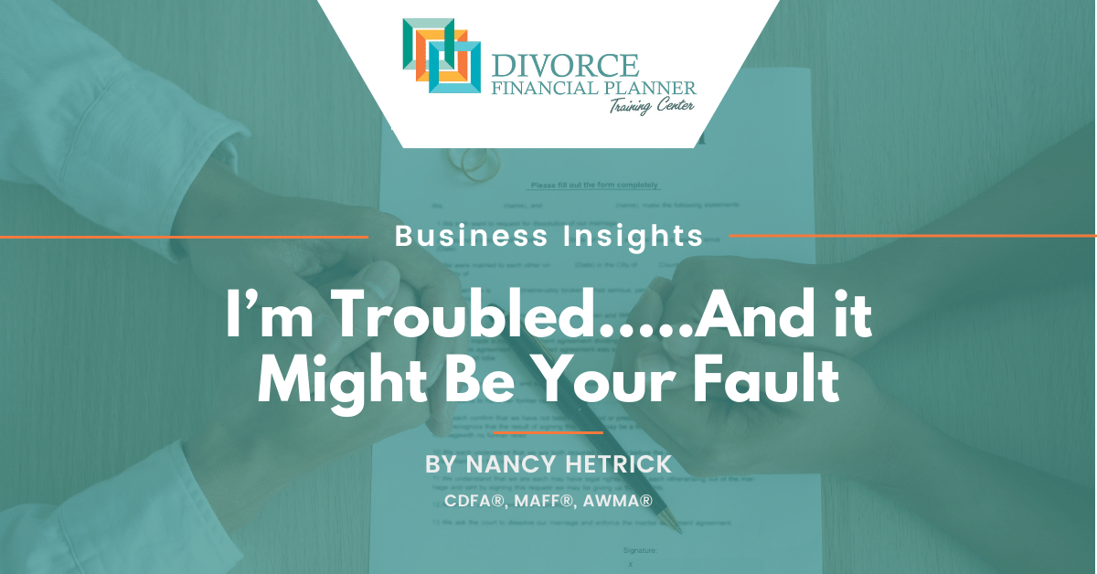 What Every High Achiever Has Conquered | Divorce Financial Training